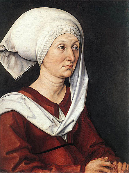  Portrait of Barbara Durer, Mother of Albrecht: 1490