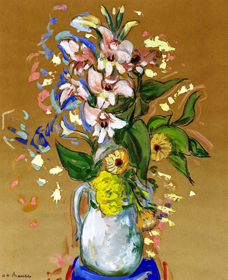 Flowers in a Vase: 1909