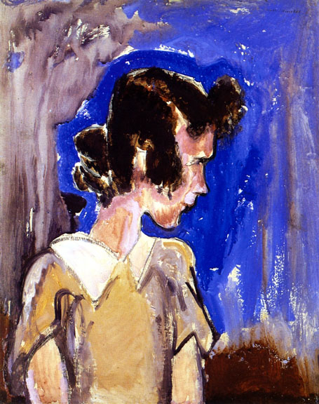 Girl in Blue: ca 1920-21