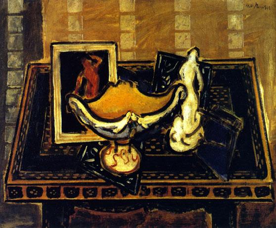 Still Life with Chalice and Statuette: ca 1928-32