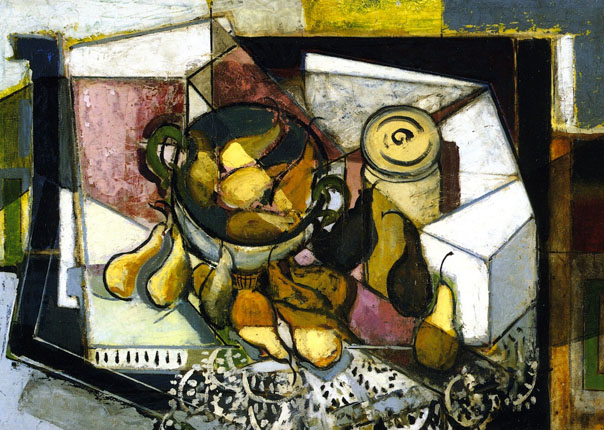 Still Life with Pears: ca 1930-31