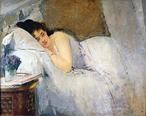 Eva Gonzales - Morning Awakening: 1877-78