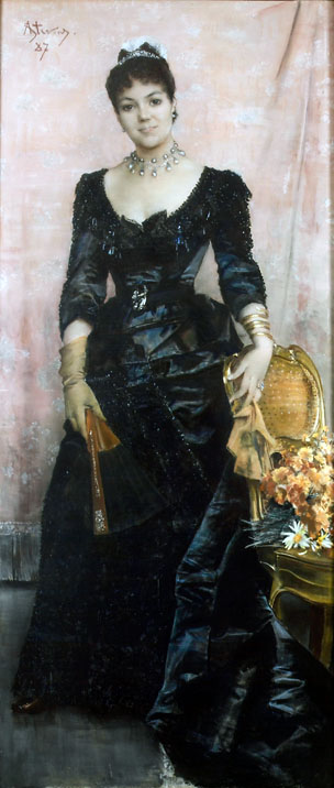 Portrait of Madame du Mesnil de Saint-Front: 1887