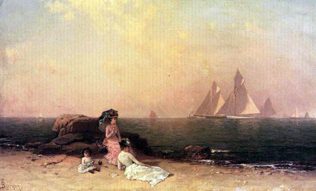 Afternoon at the Shore:  Date Unknown