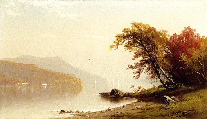 Autumn on the Lake: 1866