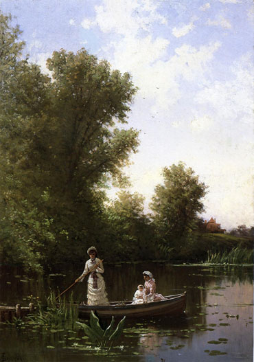 Boating in the Afternoon: ca 1886