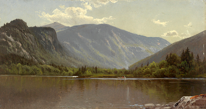 Echo Lake, New Hampshire: ca 1860-70
