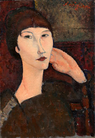 Adrienne (Woman with Bangs): 1917