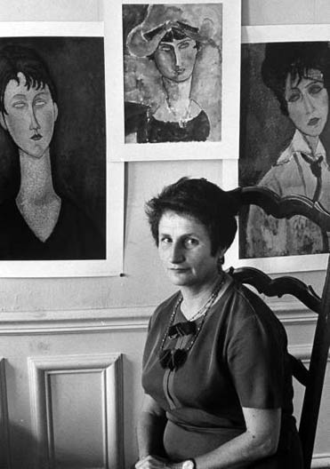 Artist Jeanne Modigliani, the Daughter of Amedeo and Jeanne