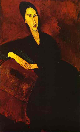 Madame Zborowska on a Sofa: 1917