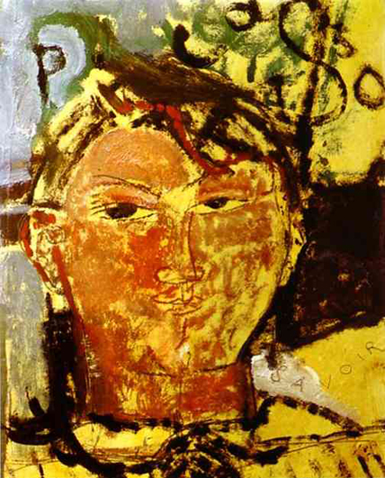 Portrait of Pablo Picasso: 1915