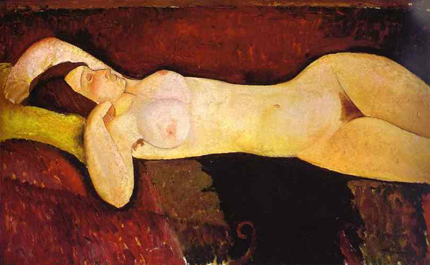 Reclining Nude (Le Grande Nu): ca 1919