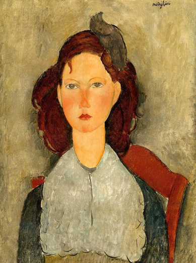 Young Girl Seated