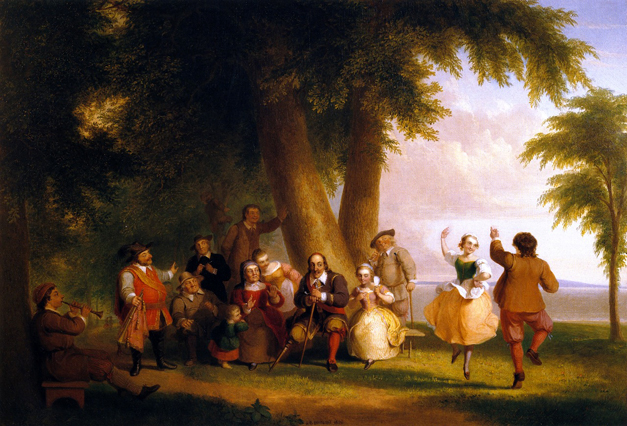 Dance on the Battery in the Presence of Peter Stuyvesant: 1838