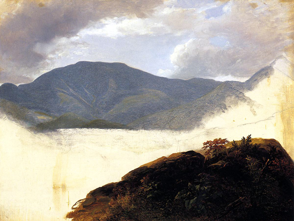 Hudson River Sketch: ca 1850-57