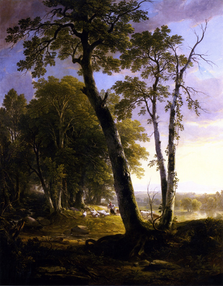 Landscape, Composition, Afternoon, In the Woods: 1847