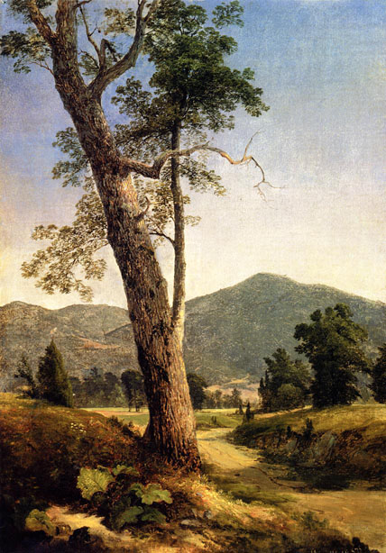 Landscape Beyond the Tree: 1859
