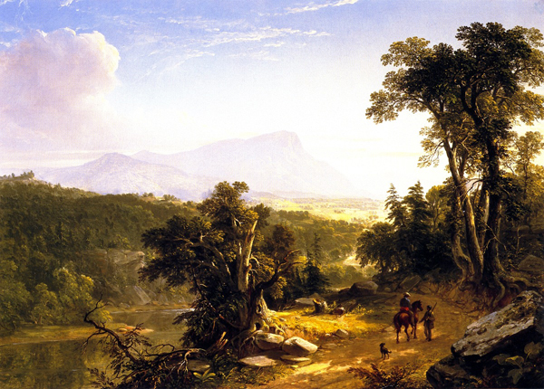 Landscape Composition: In the Catskills: 1848