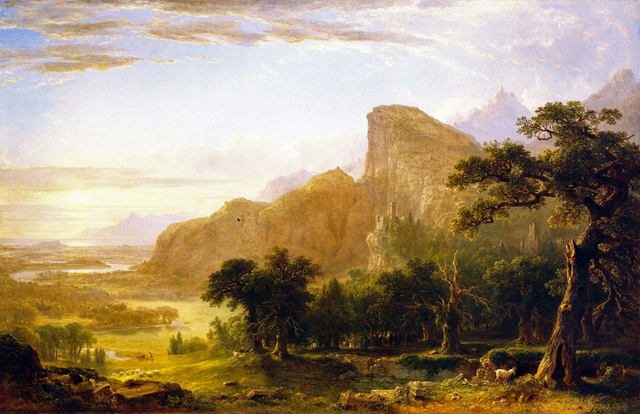 Landscape Scene from Thanatopsis: 1850