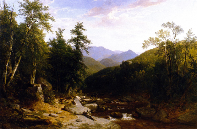 Mountain Stream: ca 1848