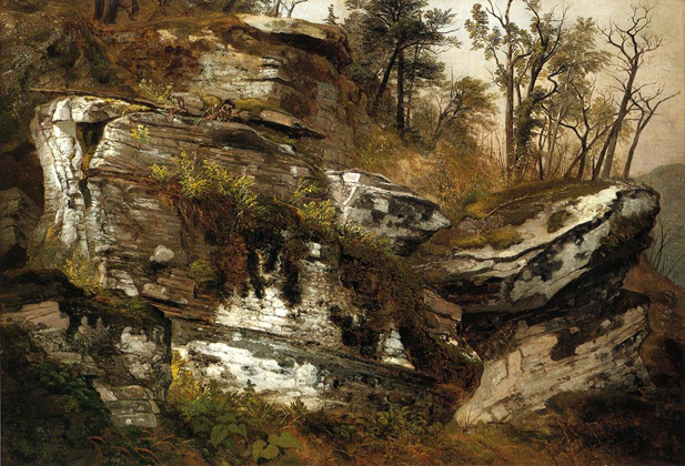 Rocky Cliff: ca 1860