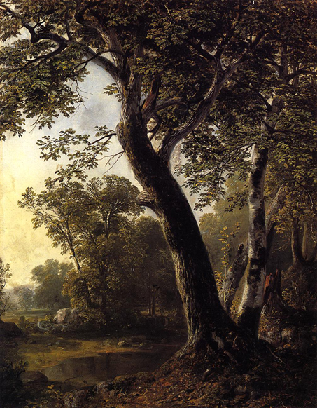 Study at Marbletown, Ulster County: ca 1845
