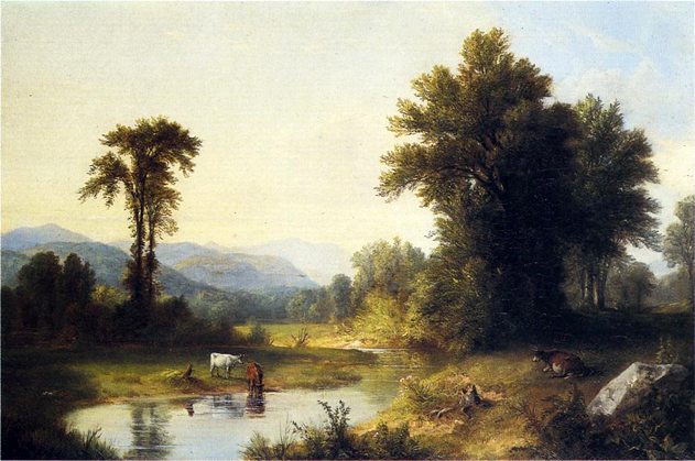 Summer Stream: 1858