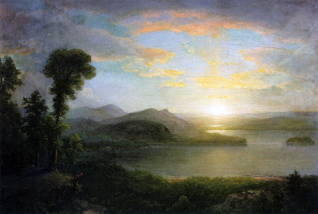 Sunset Souvenir of the Adirondacks: 1878