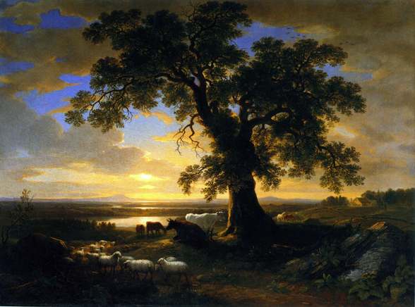 The Solitary Oak: 1844