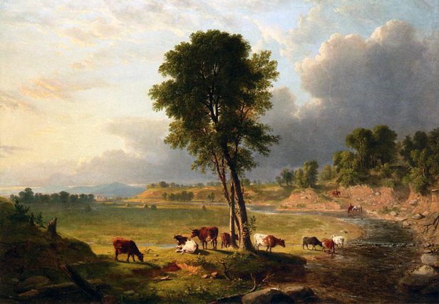 View in the Catskills: 1844