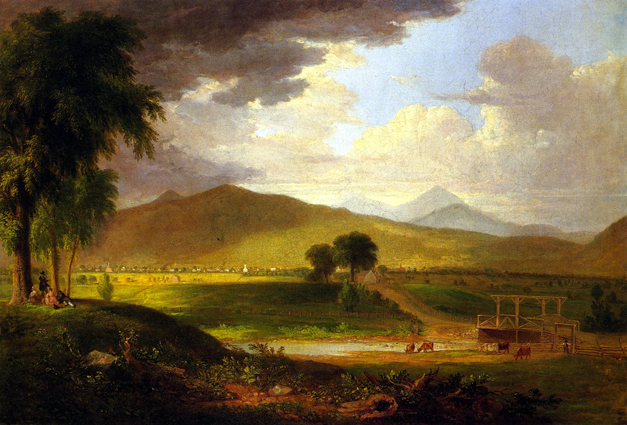 View of Rutland, Vermont: ca 1839-40