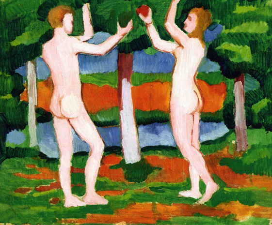 Adam and Eve: 1910