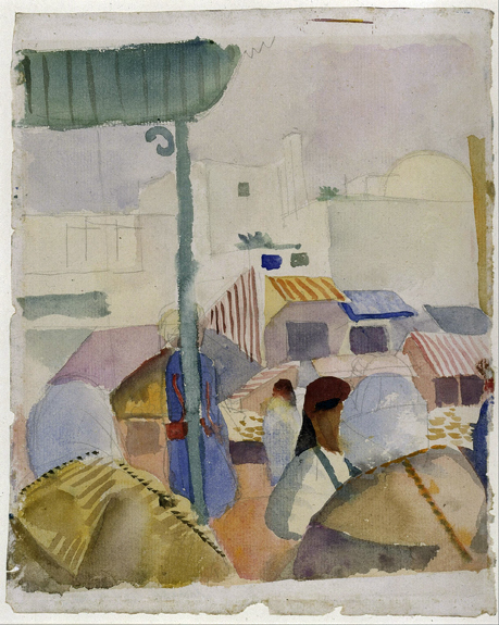 Market in Tunis II: 1914