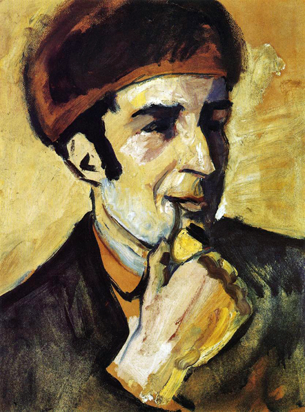 Portrait of Franz Marc: 1910