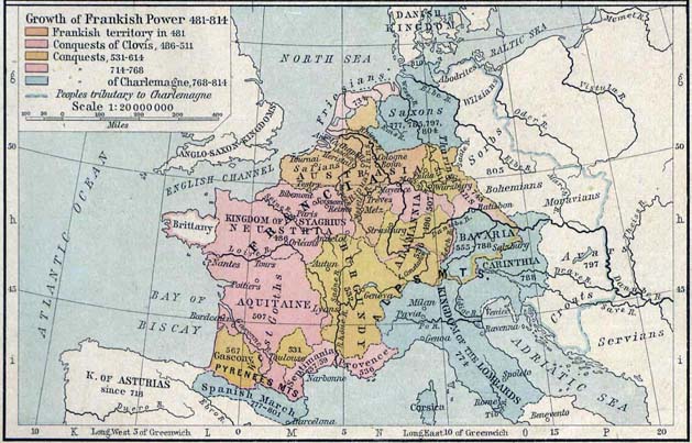 Growth of Frankish Power, 481-814