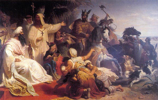 Harun-al Rashid Receives Charlemagne