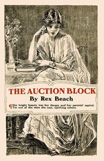 Auction Block Bookmark