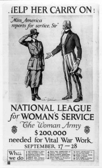 National League for Women's Service