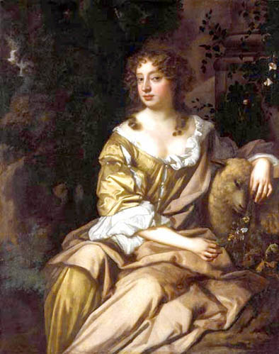 Nell Gwyn by Peter Lely: ca 1675