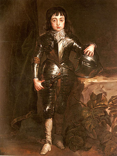 Portrait of Charles II - When Prince of Wales