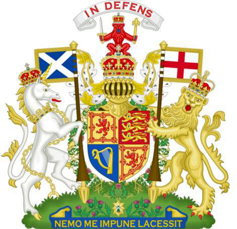 Royal Coat of Arms of the Scotland