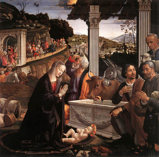 Adoration of the Shepherds: 1482-85