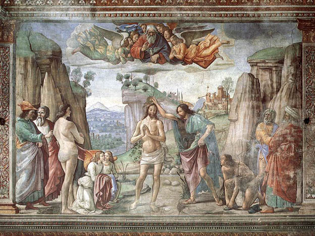 Baptism of Christ: 1486-90