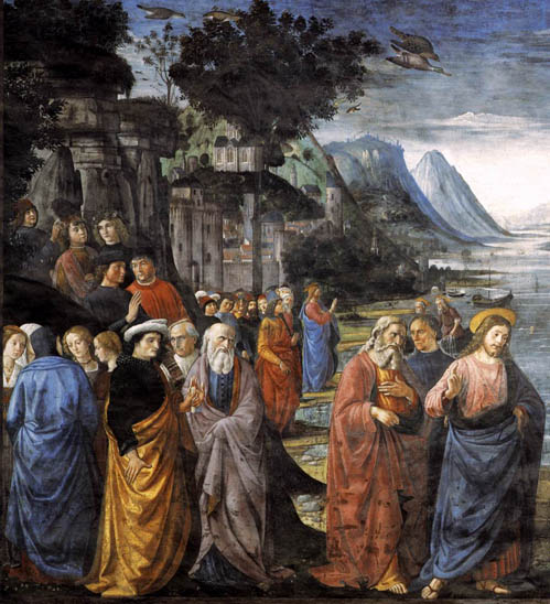 Calling of the Apostles (Detail): 1481
