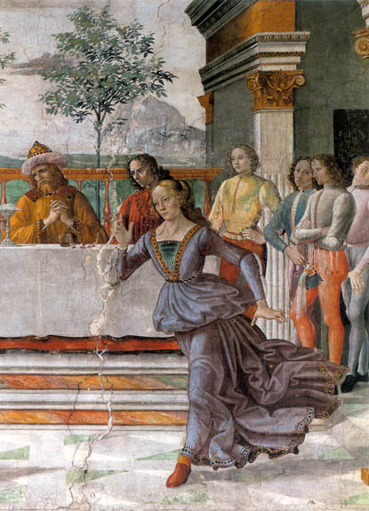 Herod's Banquet (Detail): 1486-90