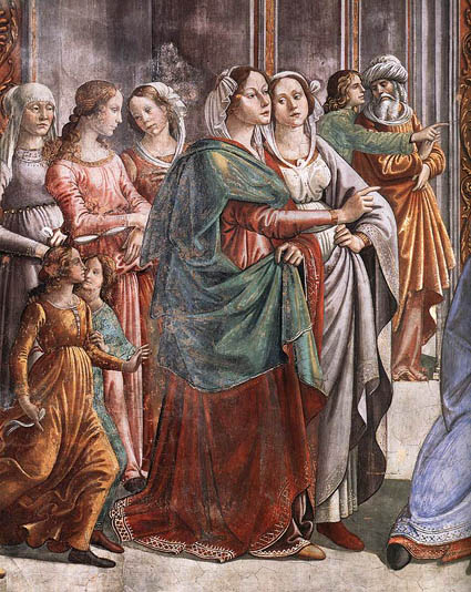 Marriage of Mary (Detail): 1486-90
