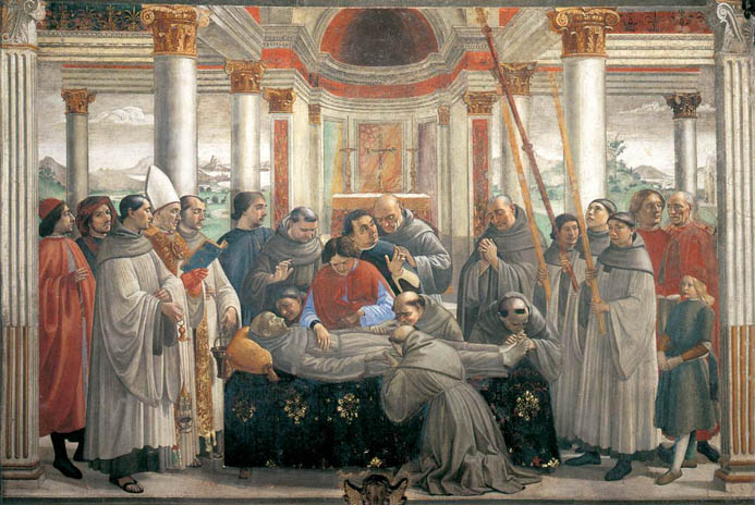Obsequies of Saint Francis: 1482-85