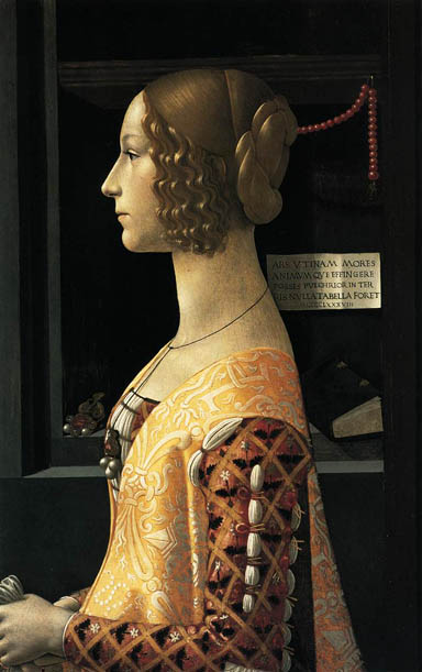 Portrait of Giovanna Tornabuoni: 1488