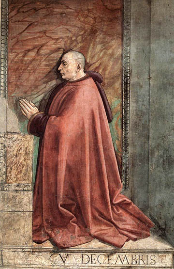 Portrait of the Donor Francesco Sassetti: ca 1485