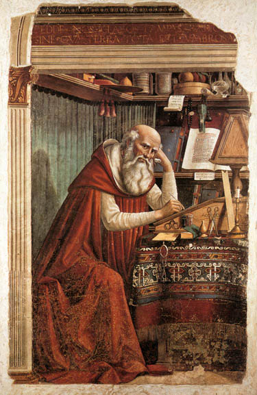 Saint Jerome in his Study: 1480